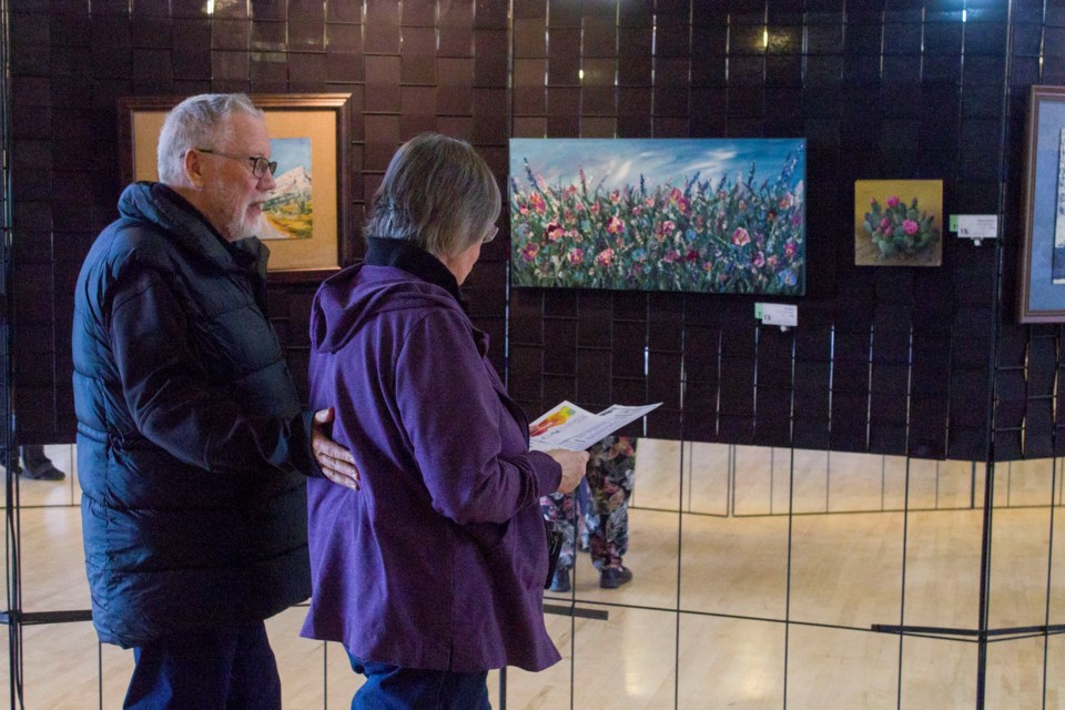 The Cochrane Art Club hosted several members of the community for their 65th annual Fine Art Show and Sale, that took place at the Cochrane RancheHouse on May 4.
