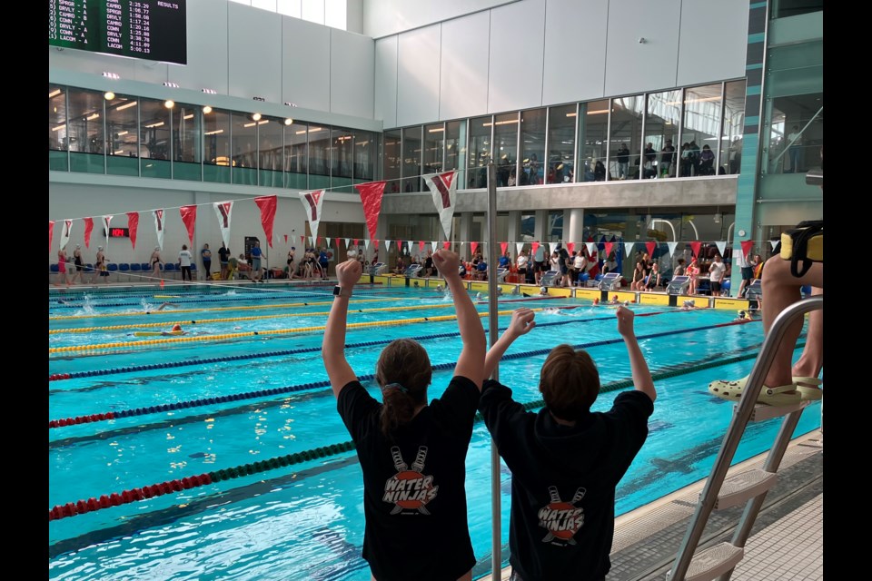 The Cochrane Water Ninjas secured their third championship title in a row after taking home the top spot at the 2024 Alberta and Northwest Territories Pool Lifesaving Championships and Junior Games in Calgary.