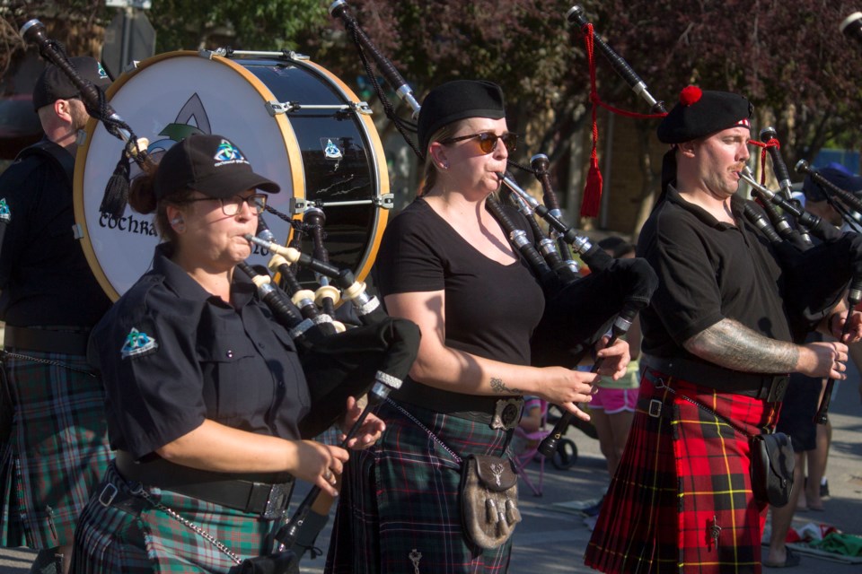 The Cochrane Labour Day Parade saw watchers and floats take over the downtown area for a morning of fun on Sept. 2.
