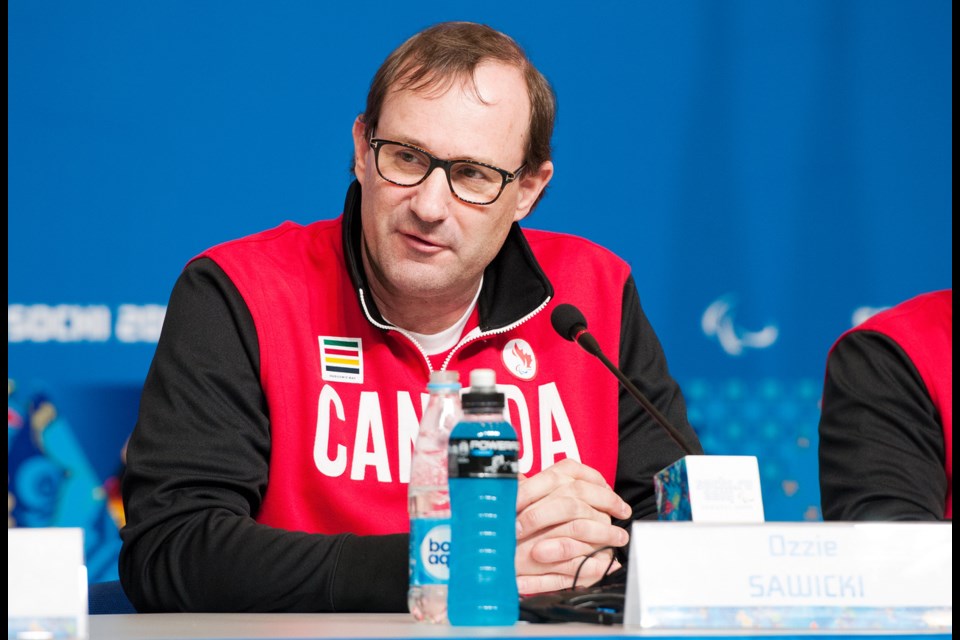 Cochrane's Ozzie Sawicki was inducted into the Alberta Sport Hall of Fame for his contributions in Paralympic sports building on May 24.