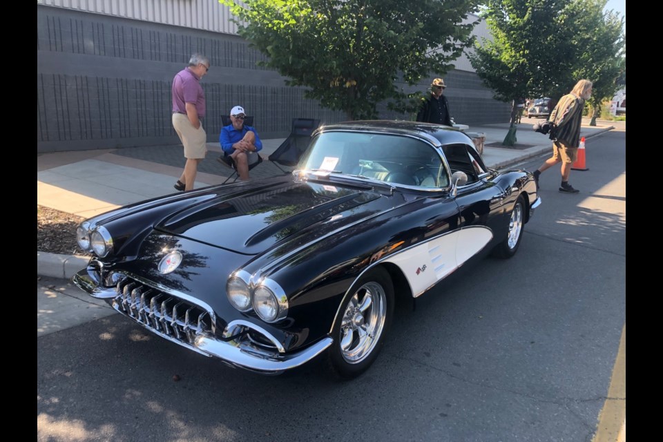 The 1960 Corvette is a hit at any car show
