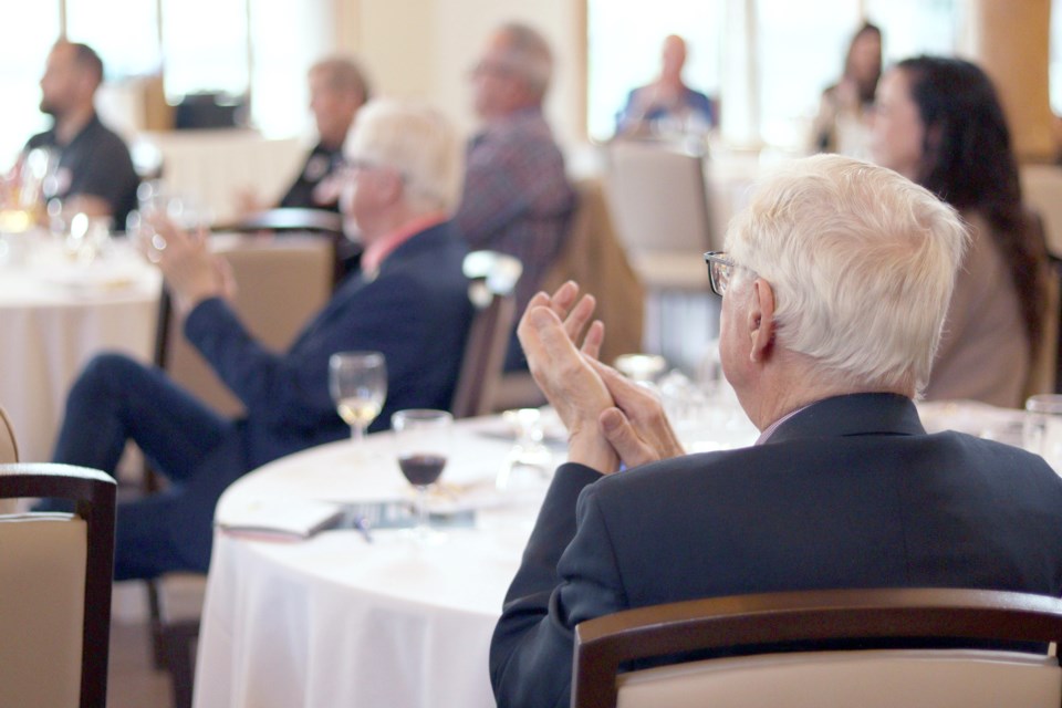 Volunteers applauded the 2024 nominees for Order of Cochrane. 