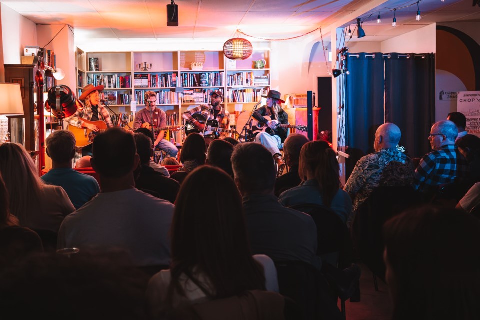 Music 4 Mental Health was a sold out event at Found Books & Shop