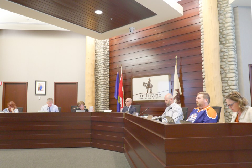 Town Council and Mayor listening to the dozens of people at the June 16 public hearing. 