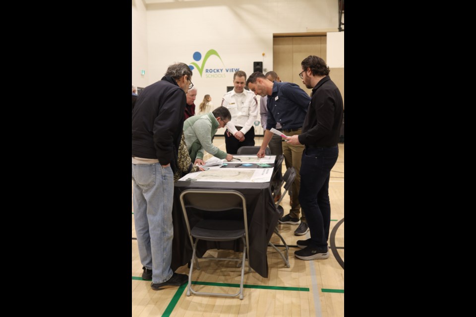 Two information sessions have been held for the project — one in February and the most recent on April 16 at Glenbow Elementary School. 