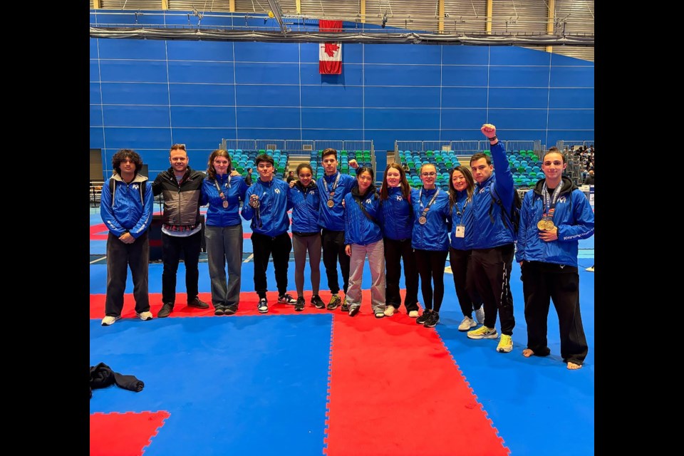 From Left to Right: Ram Bhatt, Adam Wackershauser, Indiana Carlyle-Byford, Yuki McNeil, Bella Mutagubya, Lina Kokame, Carter Dawood, Piper Keegan, Brooklyn Carter, Hidemi Uchiage, Ty Nguyen, Vince Thottungal