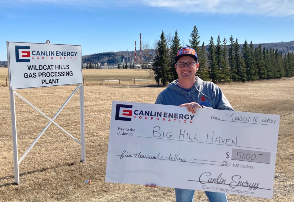 Canlin Energy Cheque Pic2