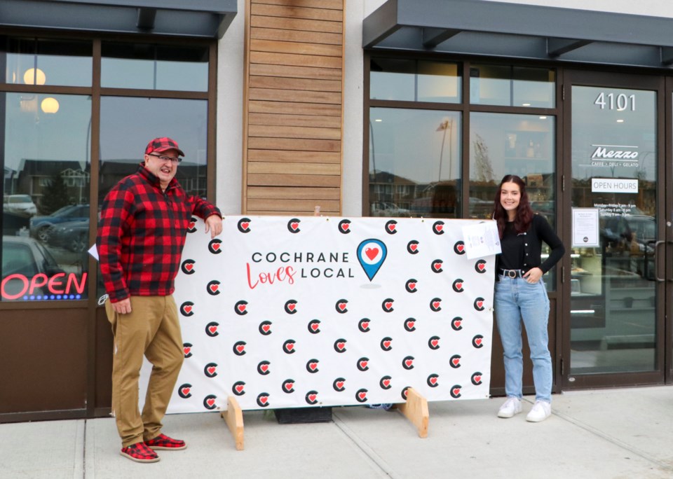 Cochrane Loves Local CDCC free coffee