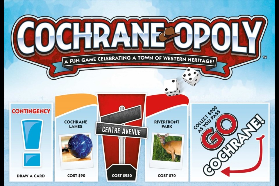 Outset Media games has released a Cochrane-opoly game available at Walmart. (Submitted Photo)