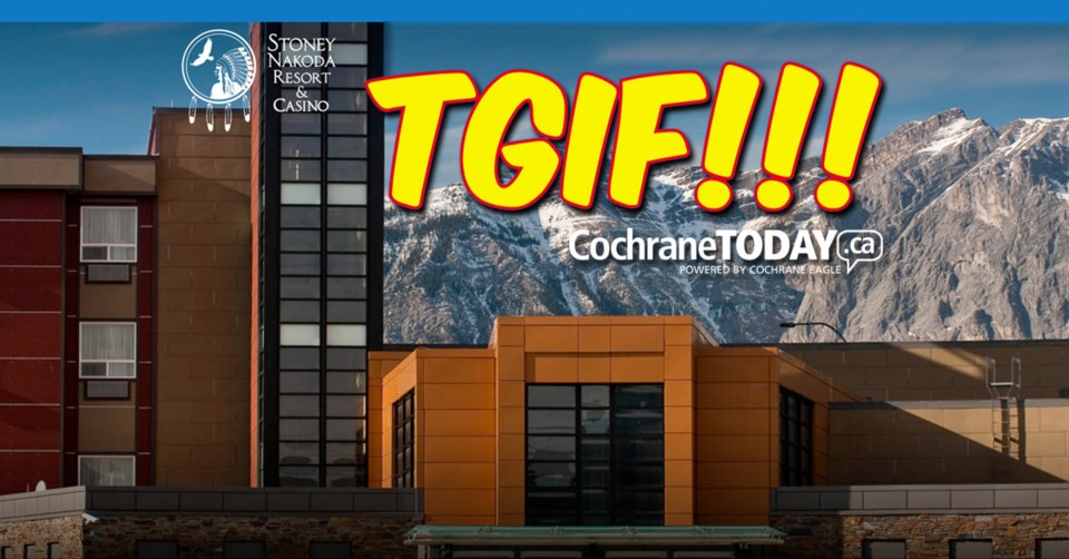 !TGIF Stoney Nakoda Resort 100 gift card