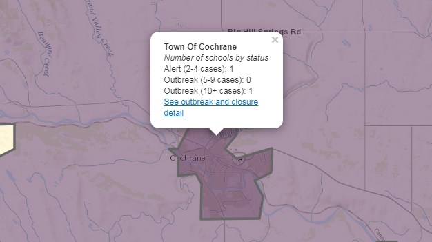 COVID map