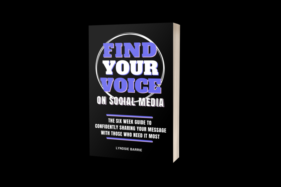 The book Find Your Voice On Social Media: The Six Week Guide to Confidently Sharing Your Message With Those Who Need It Most is a collaboration of personal, practical stories. Submitted photo

