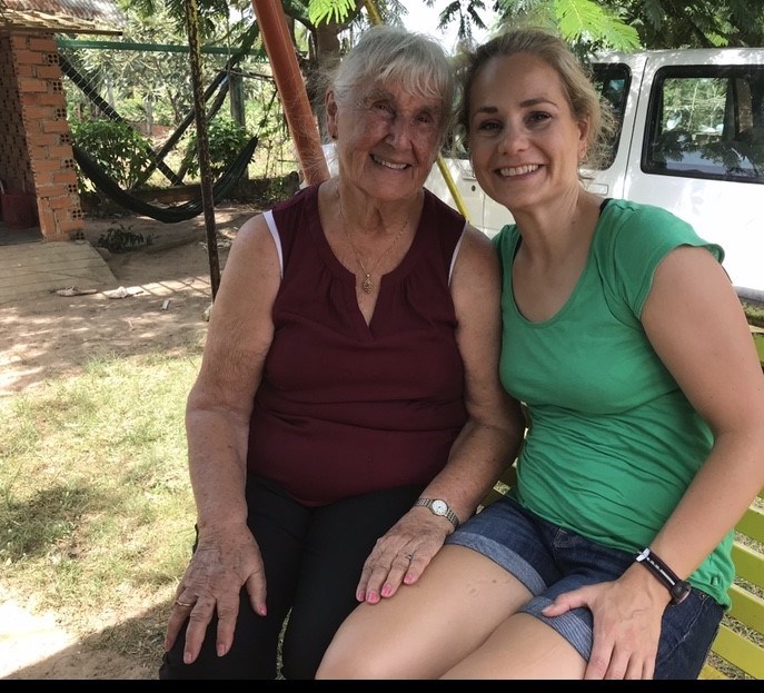 (Left) Marie Ens alongside Cindy Koleba.
