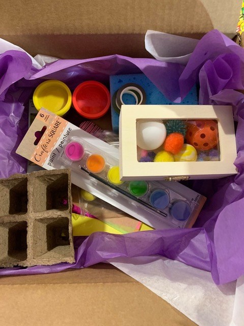 Some contents on display inside an ISOLOVEPLAY box. Submitted Photo. 