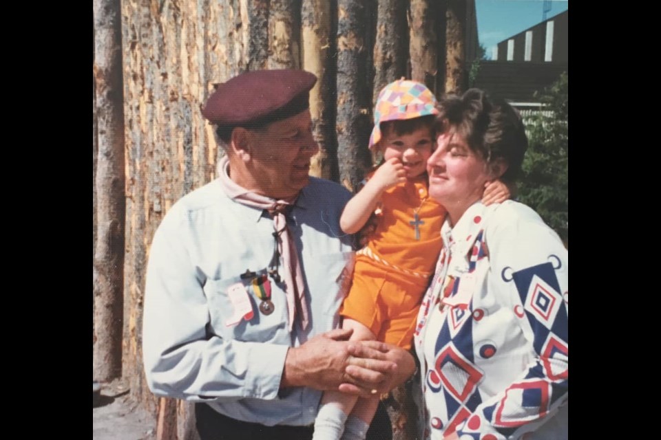 Frank, Maureen and Kathy Wills. 
Photo credit: Kathy Wills