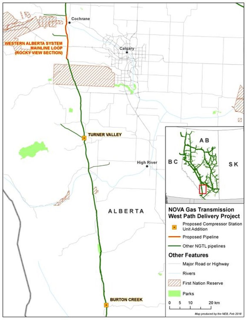 Update TC Energy pipeline work underway Cochrane News