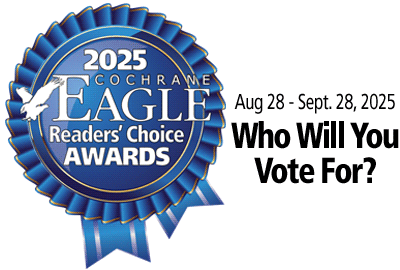  2025 Cochrane Eagle Readers’ Choice Awards 