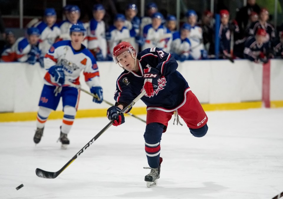 20181201 Cochrane Generals vs. High River Flyers YM 0086