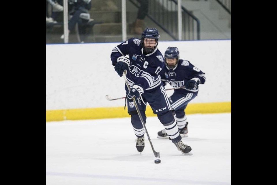 Daria O'Neill (pictured), Kate Hufnagel and Nicolette Seper will all be representing Mount Royal in the upcoming championship series. 

Submitted Photo