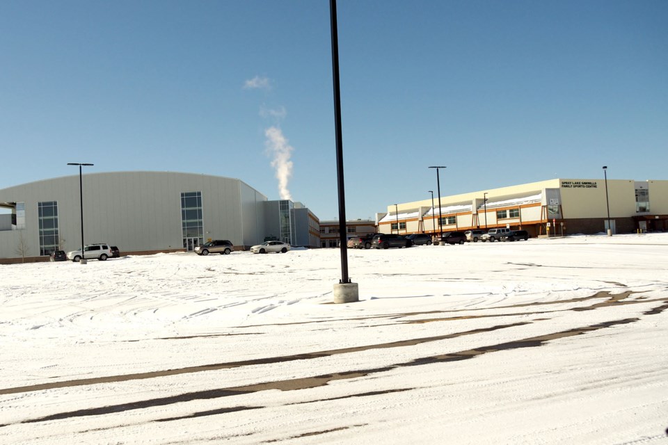 Spray Lake Sawmills Family Sports Centre will be shut down for the foreseeable future due to the Covid-19 pandemic. Photo by Cathi Arola 