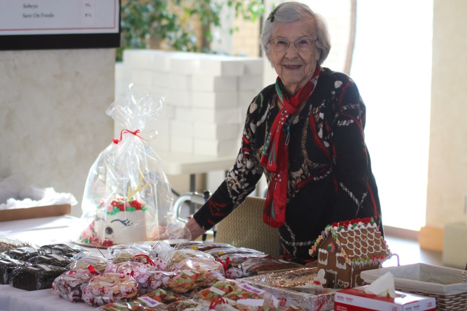 The Ladies of St. Mary's Cookie Walk took place on Saturday as local parishioners provided a choice of home baked cookies for patrons to enjoy. The money raised goes to help the needs of the church and local charities it supports.
