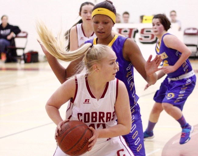 Mikaela McNab and the rest of Cochrane Cobras varsity girl&#8217;s basketball team comprise one of 31 teams playing at the seventh-annual Cochrane Classic high school