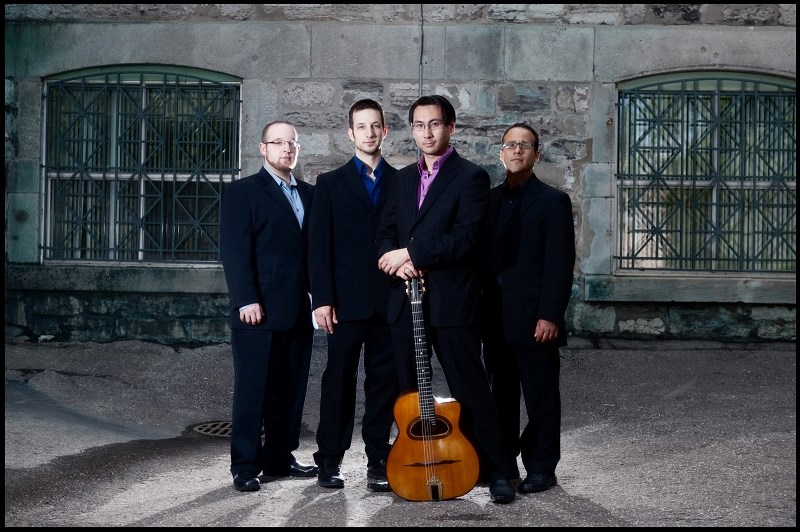 The Denis Chang Gypsy Jazz Quartet.