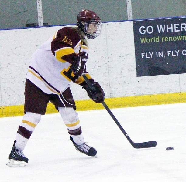 Edge School&#8217;s Channia Alexander of Bearspaw is joining sister Cylenna with the Mount Royal University Cougars women&#8217;s hockey program in the fall.