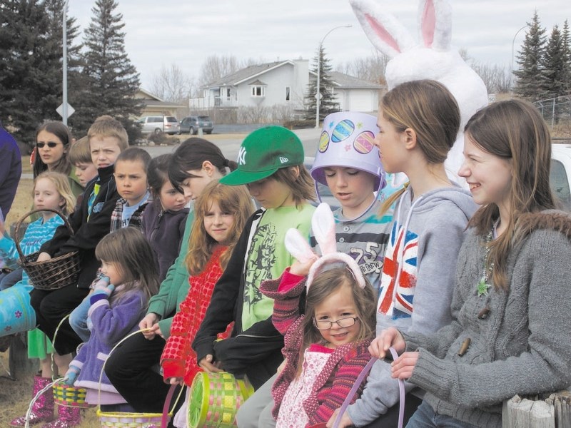 Young residents of the Riverview community have been eager for the annual Easter egg hunt each year.