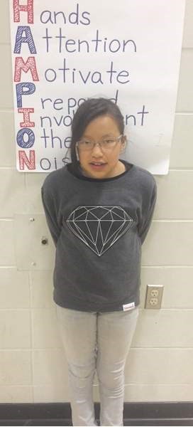 Isis Simeon, a Grade 5 student at Nakoda Elementary School, will be Minister for the Day June 3 and make a trip to Edmonton.