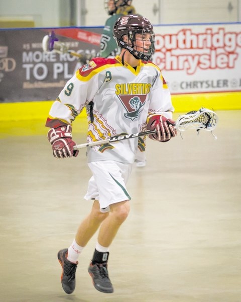 The Rocky View Silvertips lacrosse team are mourning the loss of number 9, Jaydon Sommerfeld, in a collision on Highway 1 and Highway 791 east of Chestermere June 9.