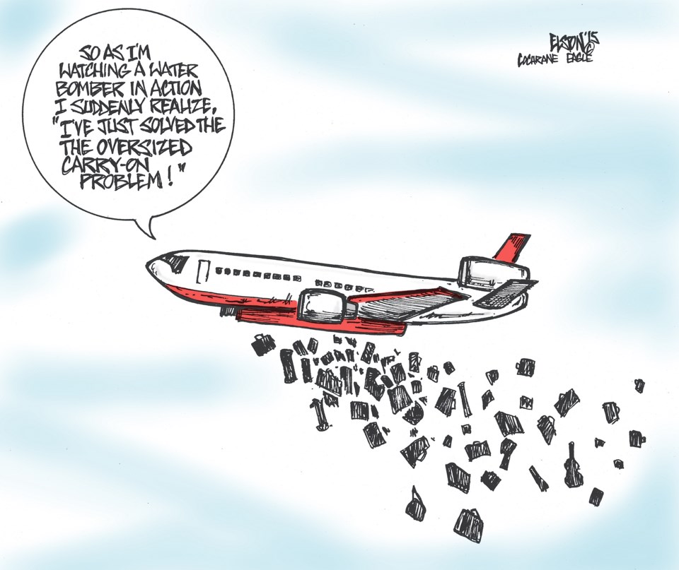 Cartoon by Elston