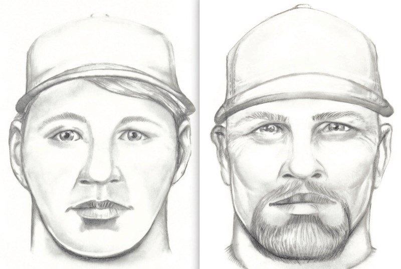 Two suspects wanted for questioning.