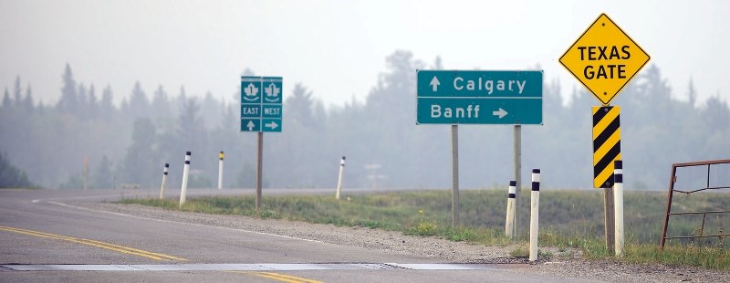Some motorists reported to have been asked to pay a toll to be permitted to drive on Stoney Nakoda First Nation roads. Hundreds of divers took shortcuts through Stoney Nation 