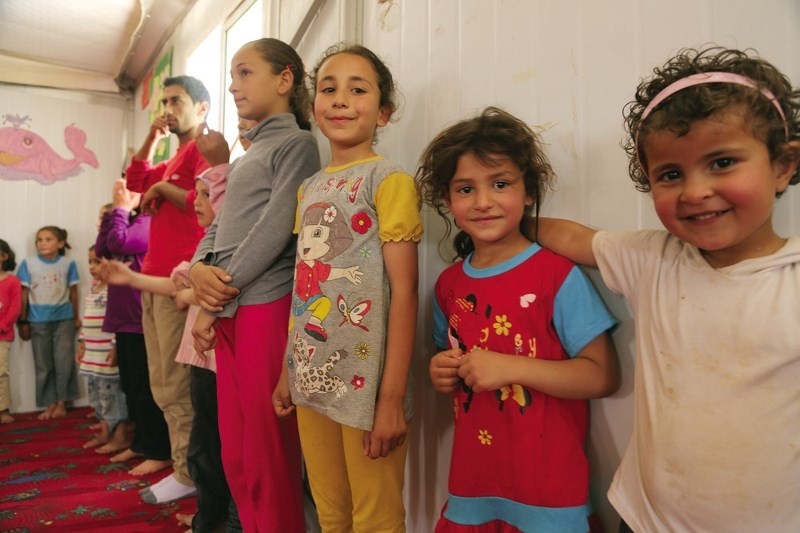 Money raised during the Oct. 3 Ride &#038; Walk for Syrian Refugees event will go towards supporting Syrian children, refugees of the current civil war, like the ones seen at 