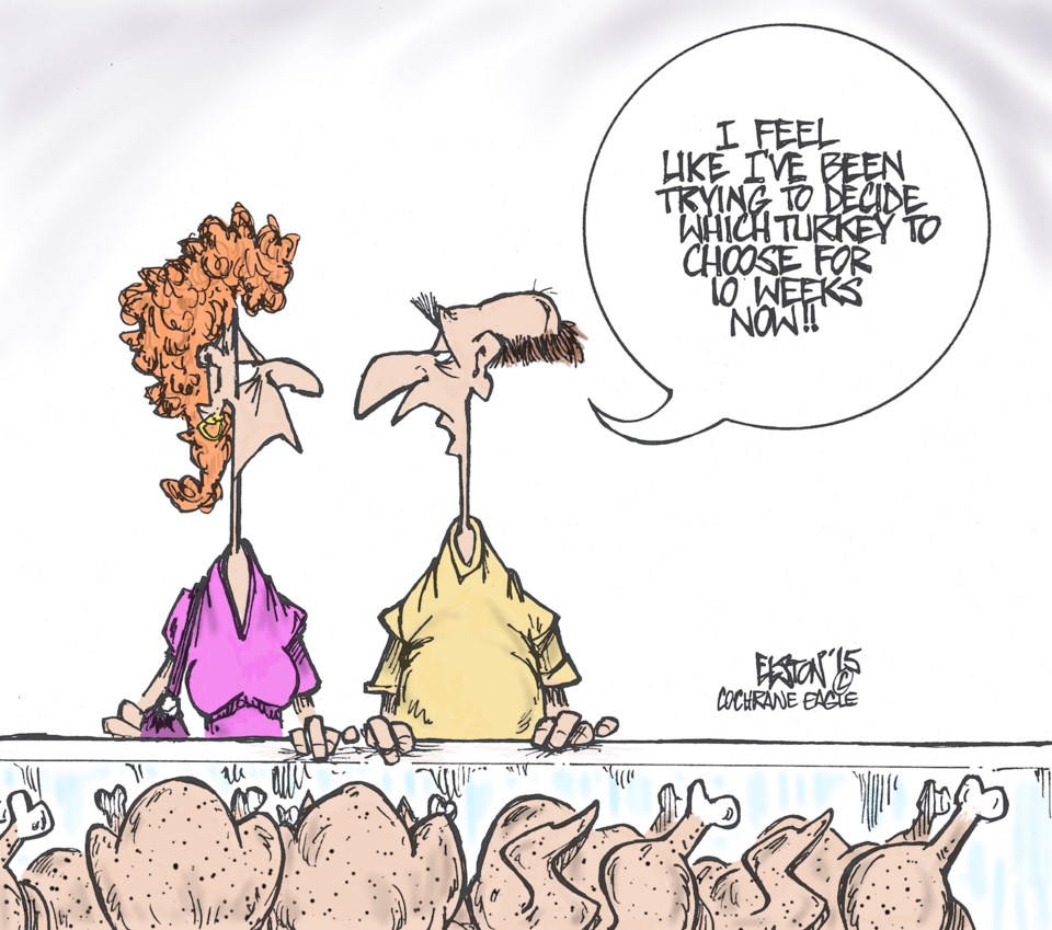 Cartoon by Elston