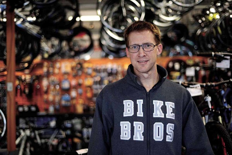 Bike Bros. owner Graham Pye couldn&#8217;t be more proud after his Cochrane store was rated one of Canada&#8217;s top bicycle stores for the third straight year in a poll