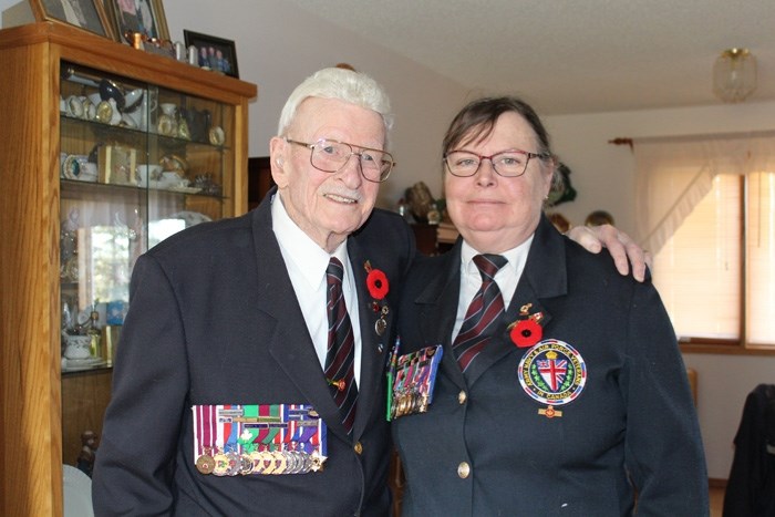 Glendale&#8217;s Russ and Fiona Jasper have spent decades canvassing for Poppy Fund donations and have received national awards for their years of service. Russ Jackson, 95,