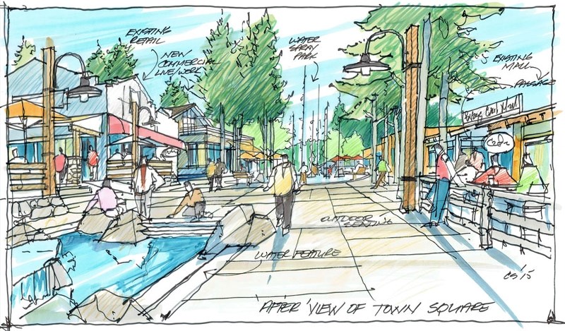 Bragg Creek community plan is taking shape, with conceptual drawings showing how the hamlet may look when the plan is done.