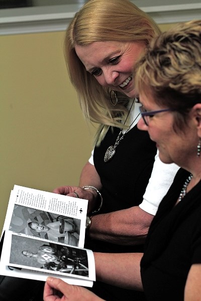 Sarah Junkin and Lucille Johnsrude go through their book of nude photographs called Every Body&#8217;s Story.