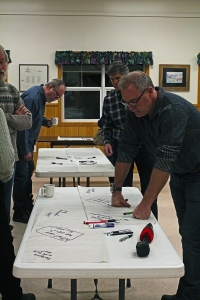 The concerned citizens behind the &#8216;Stop Ghost Clearcut&#8217; initiative held a community meeting to brainstorm solutions and concerns at the Beaupre Community Hall