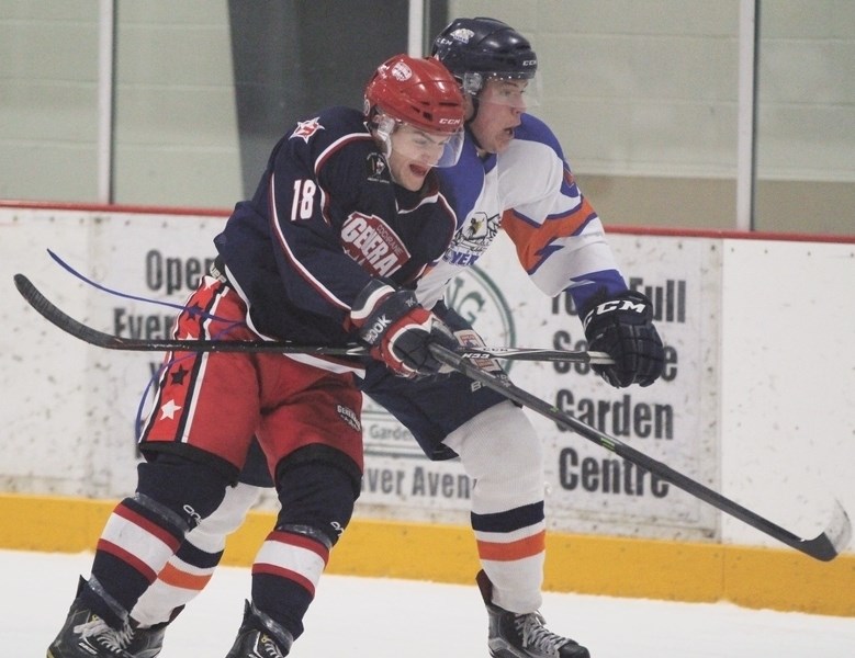Veteran Gens forward Connor Rendell has continued to be one of his team&#8217;s top sharpshooters as the Cochrane Jr. B squad winds down the HJHL regular season.