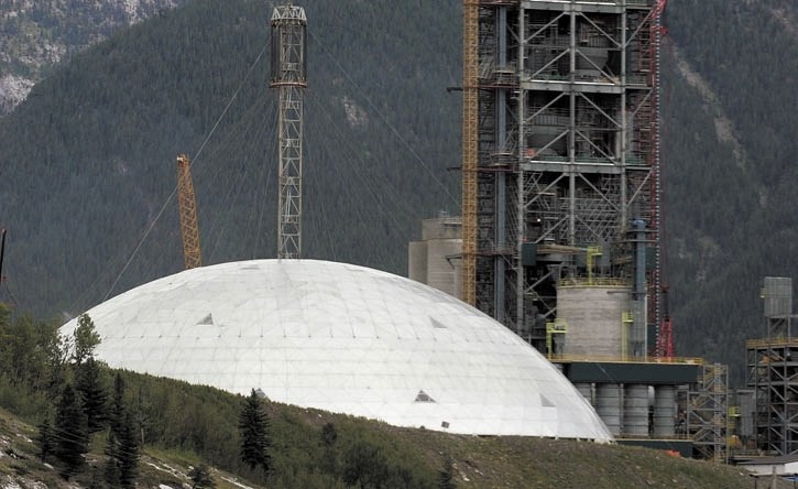 Lafarge&#8217;s storage dome at its Exshaw plant is the focus of a contest to &#8216;name that dome.&#8217;