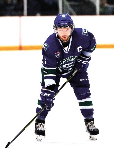 Cochranite and Calgary Canucks captain Chandler Irvin played his first game in Cochrane in six years as the Canucks beat the Whitecourt Wolverines 3-2 on Feb. 21.