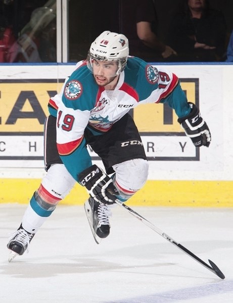 Cochranite and Kelowna Rockets star forward Dillon Dub