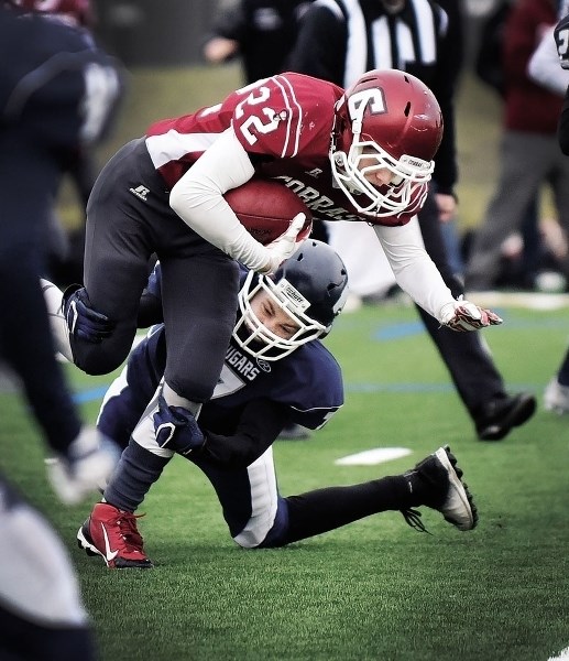 Cochrane High School grade 12 student and Cobras defensive back Cole Avery recently made the cut with the Kamloops Broncos of the Canadian Junior Football League&#8217;s