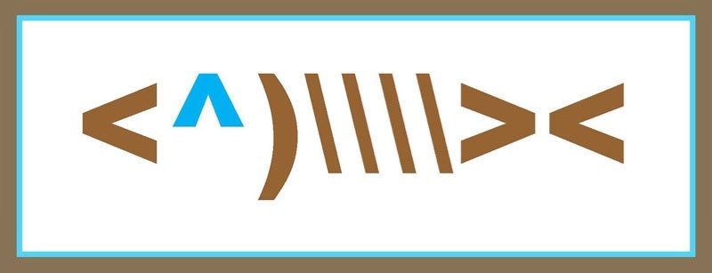 Rich Mercer loves fishing for brown trout so much he even closes his emails with an ASCII text image of one.