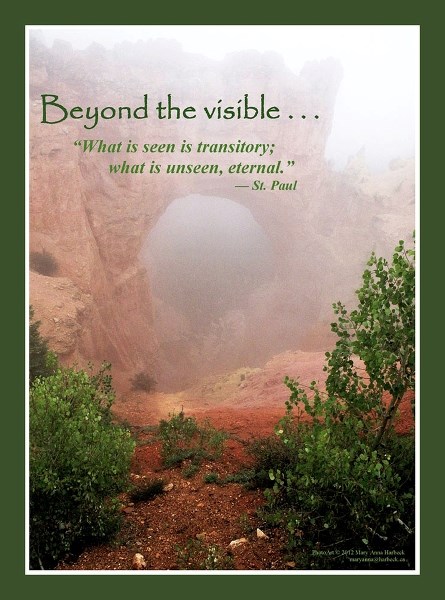 Mary Anna Harbeck was disappointed when fog obscured the red-rock spires of Bryce Canyon she&#8217;d waited so long and come so far to see, but she took a photo anyhow and