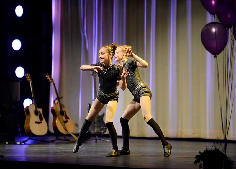 &#8220;Everybody wants to be a cat&#8221; as Olivia Nelson and Livia Miller performed a cute and cat-like dance in front of the packed audience at the Rock Pointe Church for