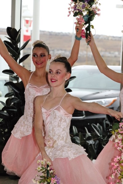 A troupe of ballet dancers perform in front of adjudicators at the Rotary Youth Talent Festival adjudication sessions on Nov. 13.